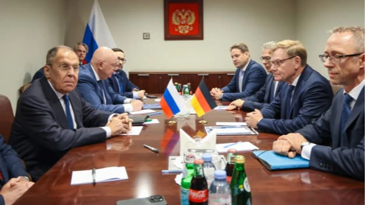 German foreign minister meets Lavrov for first time since 2022