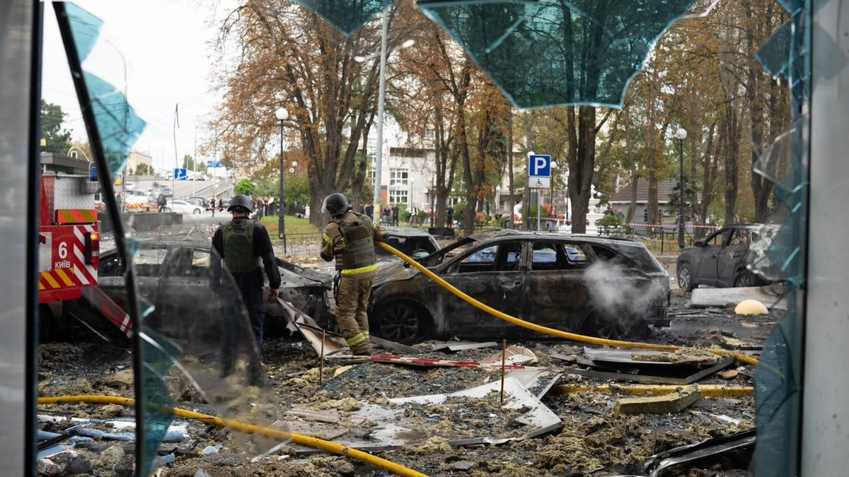 Number injured in Russian attacks on Kyiv rises to 43, with 5 killed