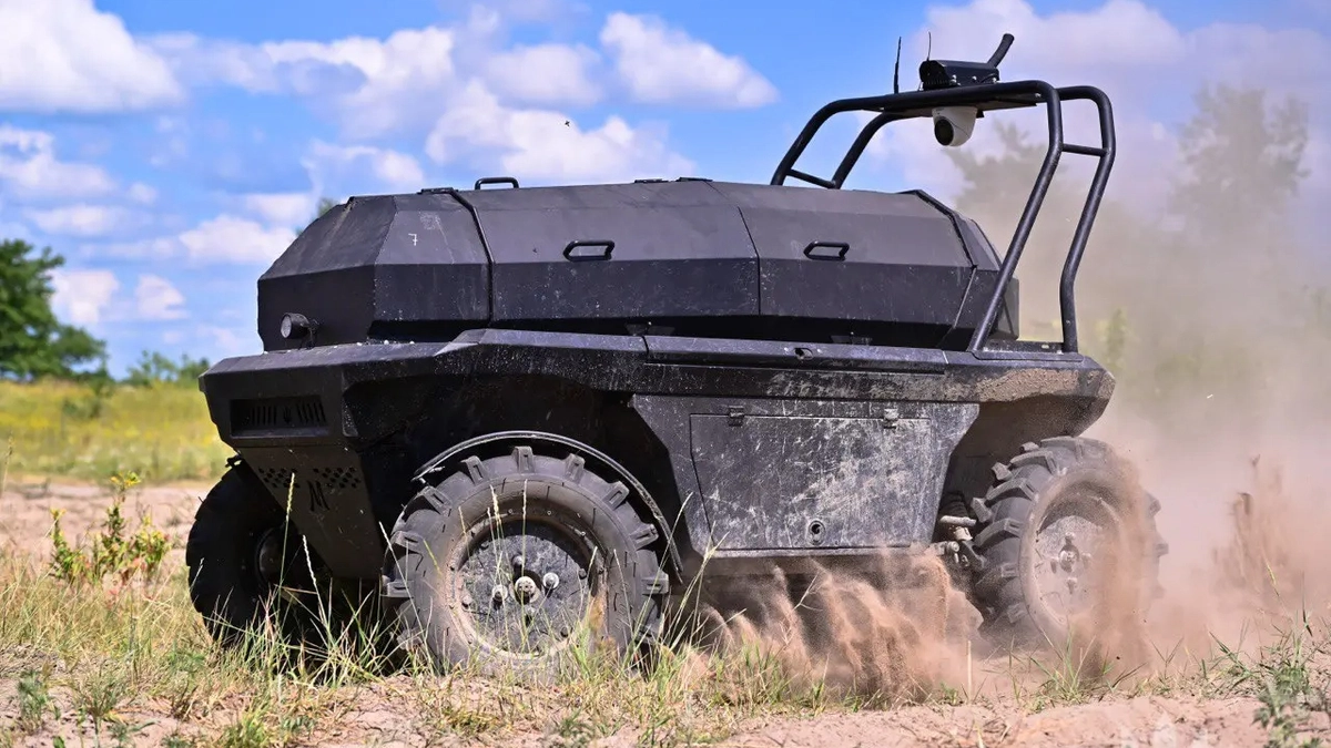 Ukraine's 1st Medical Battalion reveals that over 50% of evacuation missions using Maul ground robot are successful