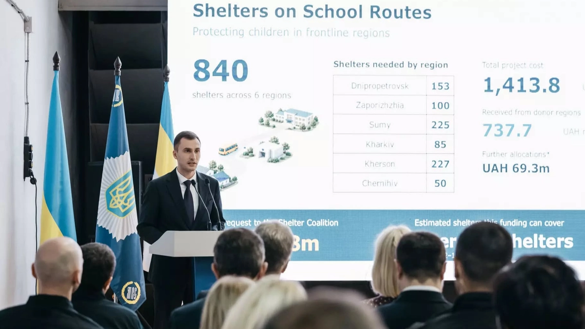 EU promises €10m for shelters in Ukraine
