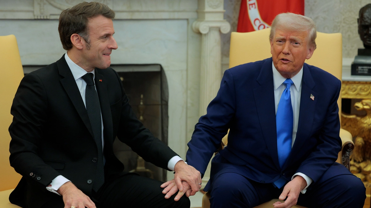 Macron discusses energy truce between Ukraine and Russia with Trump