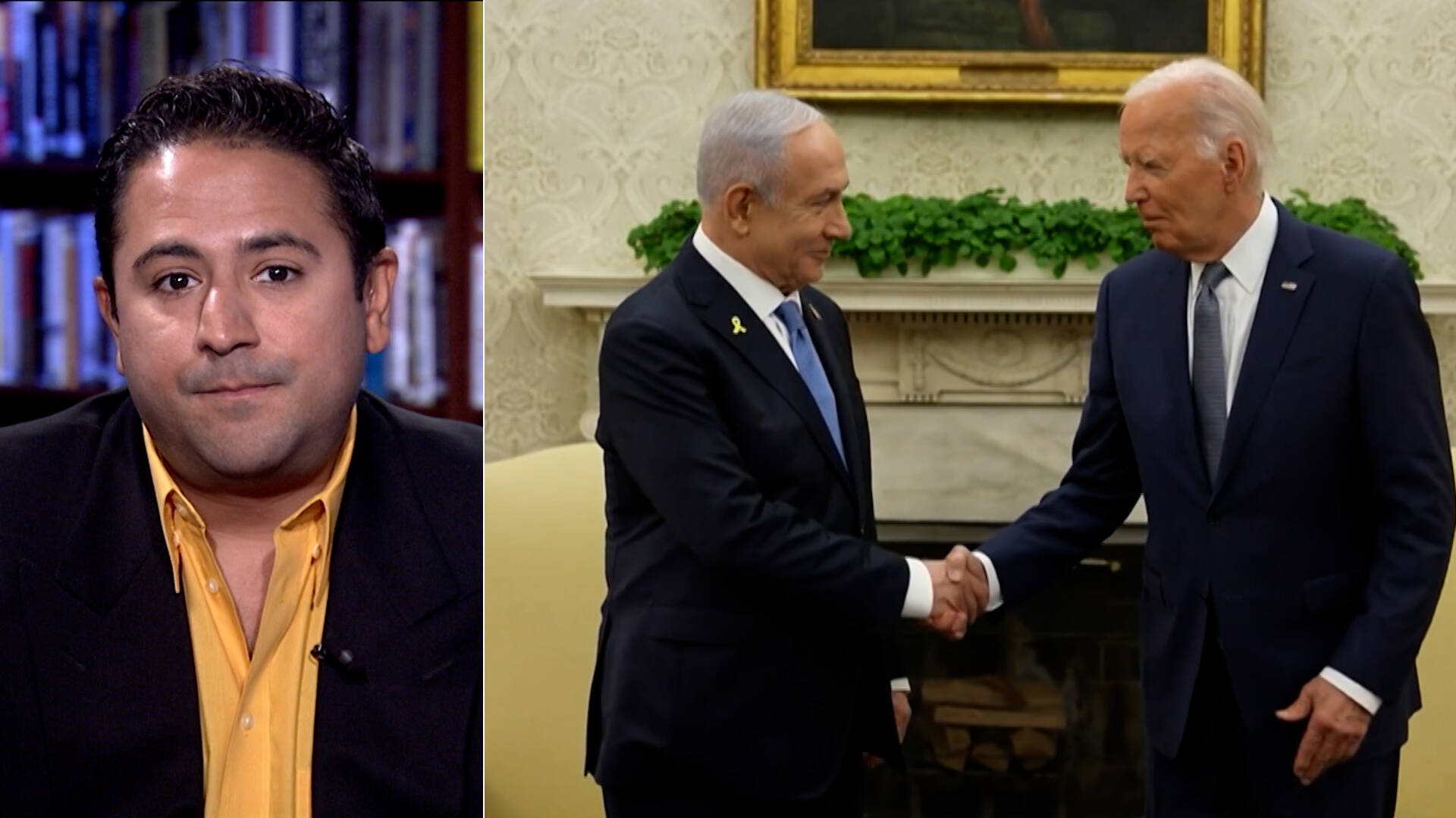 "Crossing the Red Line": Akbar Shahid Ahmed on Biden, His Advisers, Harris & Israel's War in Gaza