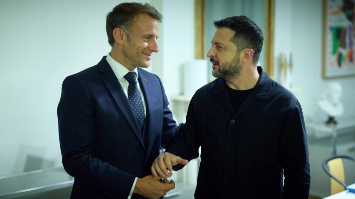 Zelenskyy meets Macron in New York to discuss air defence and energy security