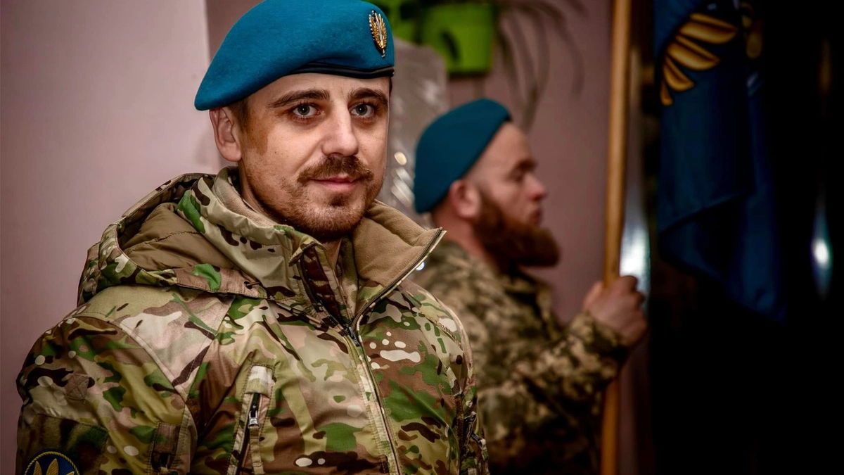 Ukrainian Navy's 30th Marine Corps gets new commander