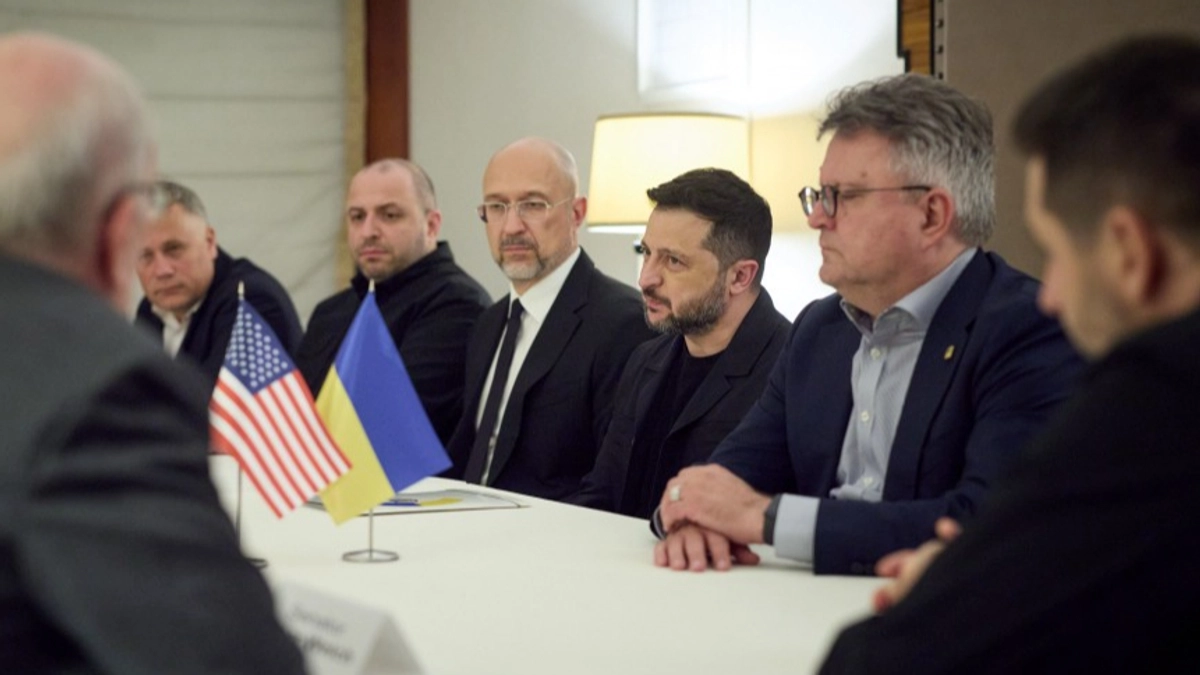 Zelenskyy meets Wall Street executives to discuss Ukraine's reconstruction