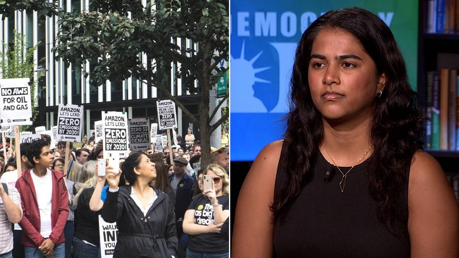 Climate Activists Target AI Data Centers & Amazon's Plan to Build Largest U.S. Gas Power Plant