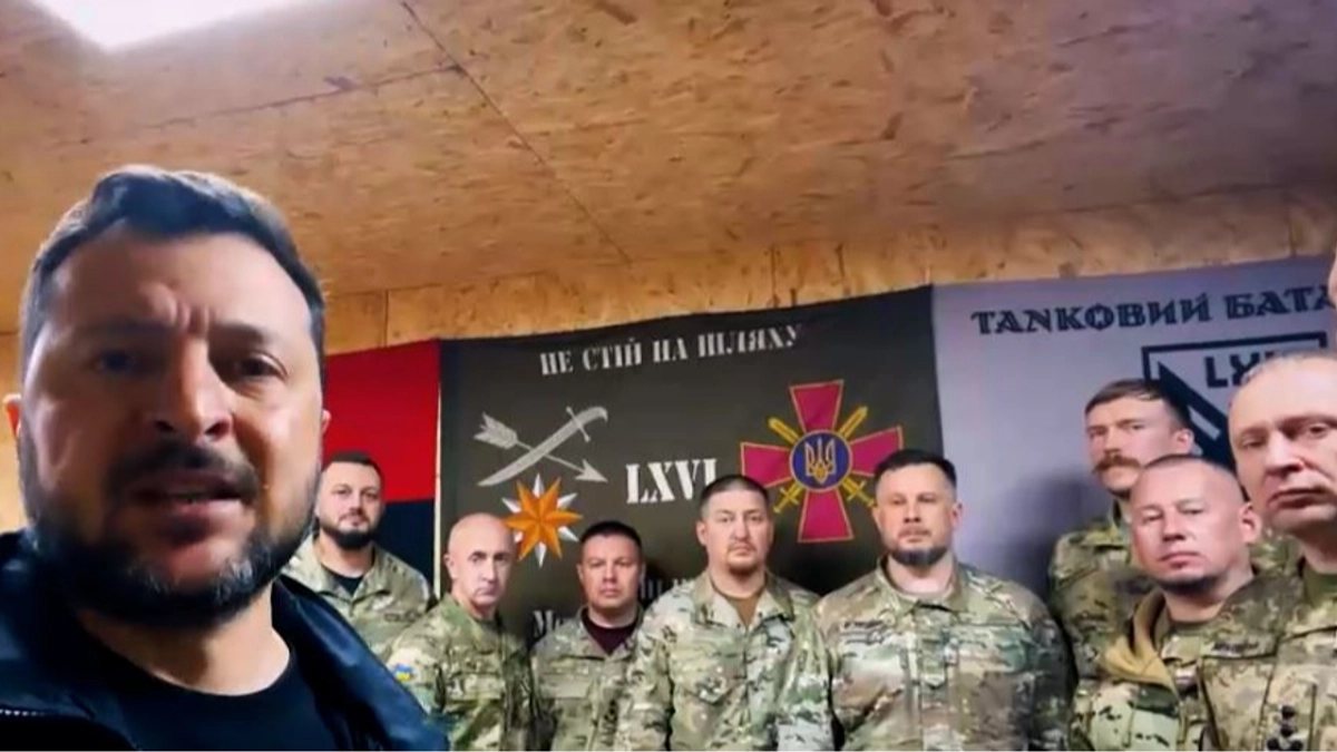 Zelenskyy addresses defenders from the front line: We must defeat Russia and achieve peace